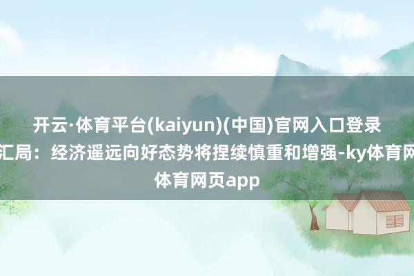 开云·体育平台(kaiyun)(中国)官网入口登录国度外汇局：经济遥远向好态势将捏续慎重和增强-ky体育网页app